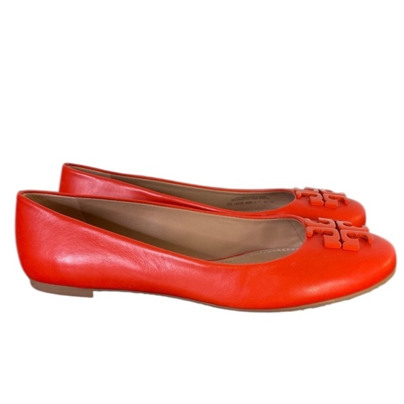 Tory Burch Lowell 2 Leather Ballet Flat Mestico Samba Size 7 - Picture 3 of 12